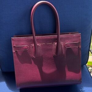 Vera Pelle Deep Burgundy Satchel